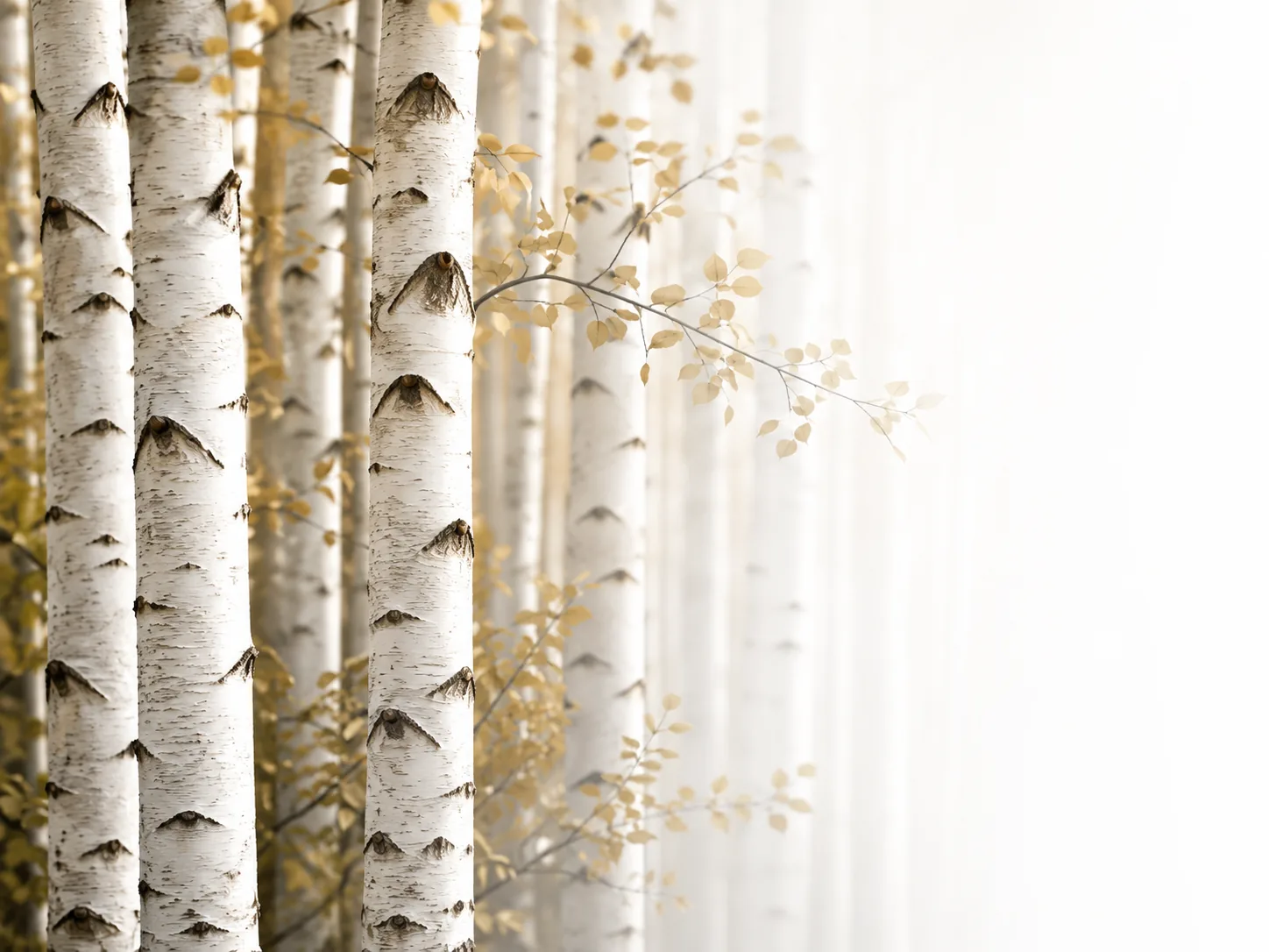 Birch trees